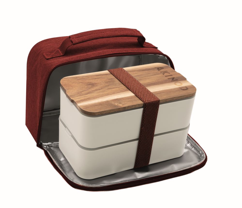 Lunch box Set MB Element - Let's start - Insulated Bento box + Lunch bag +  Cutlery set